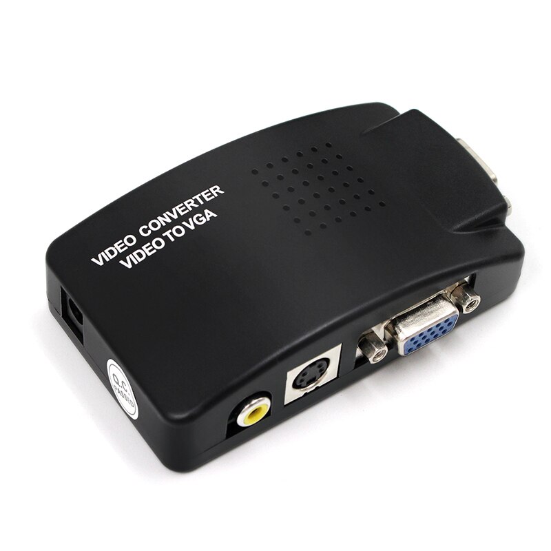 AV-VGA  ġ ڽ PC Ʈ   AV S- RCA-PC Ʈ VGA TV ȯ, AV-VGA